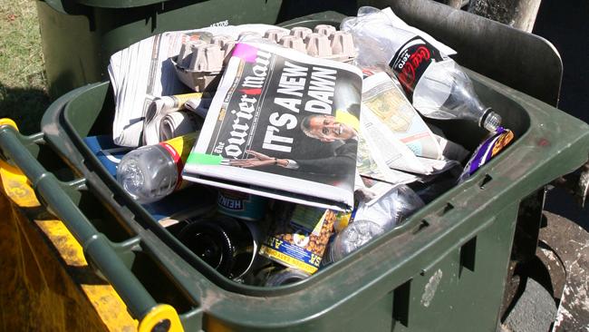 Normal bins will be emptied but recycling pick-ups could be delayed.