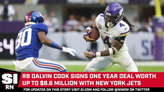 Dalvin Cook Signs One Year Deal With New York Jets | News.com.au ...