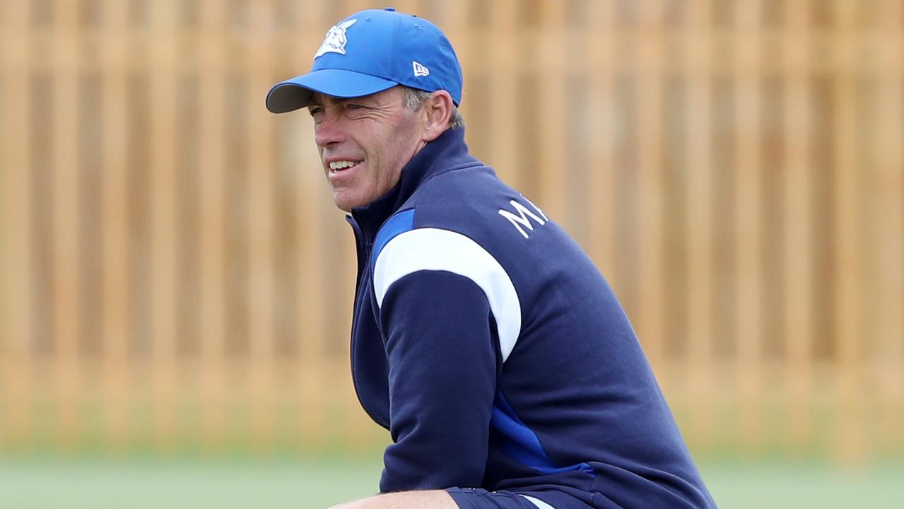 Coach Alastair Clarkson at North Melbourne Football training at Bundoora. Monday, January 22, 2024. Picture: David Crosling\