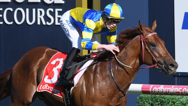 Native Soldier was a dominant winner in the Guineas Prelude but trainer Darren Weir has his doubts at 1600m. Picture: Getty Images