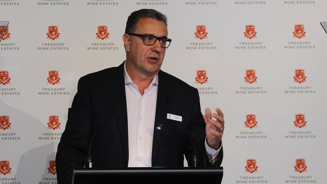 Treasury Wine Estates CEO Tim Ford: ‘For us it’s how we use data to make decisions based on facts rather than opinion.’ Picture: NCA NewsWire / Luis Ascui