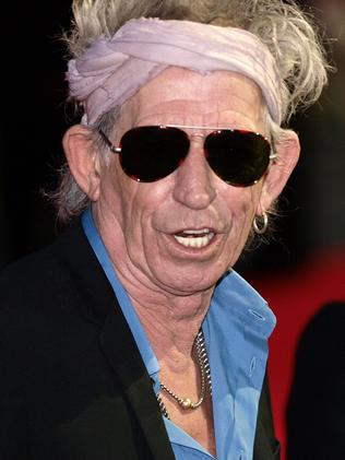 This is Keith Richards ... Picture: Max Nash