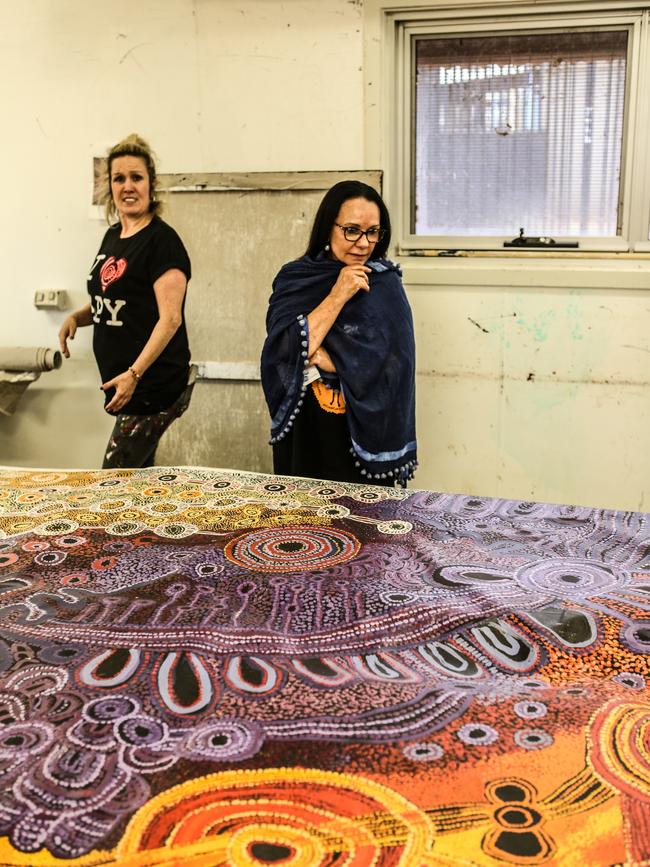 Linda Burney visiting APY Lands