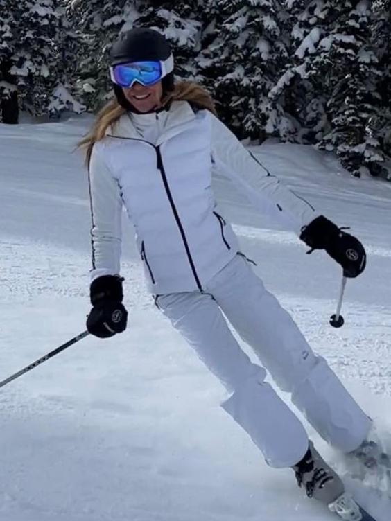 Laura Csortan in Aspen. Picture: Instagram