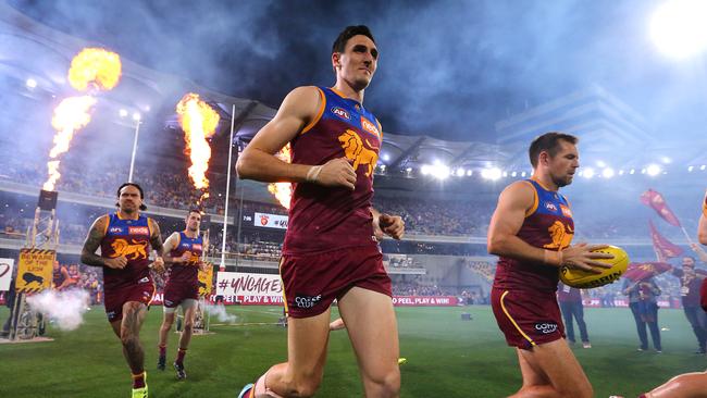 The Lions should have plenty of support against GWS. Pic: Getty Images