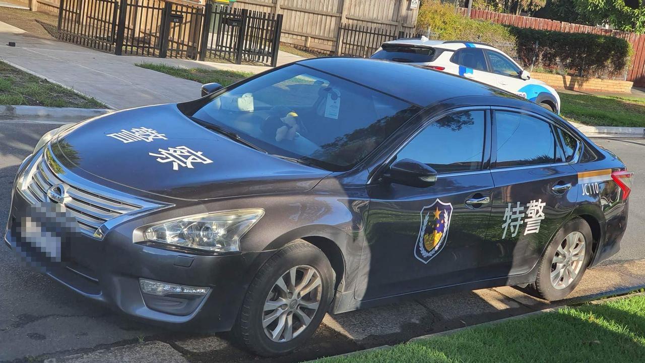 Fake ‘Chinese police car’ spotted in Melbourne