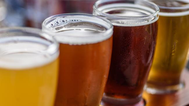 Beer consumption is more risky than wine, according to the experts. Picture: iStock