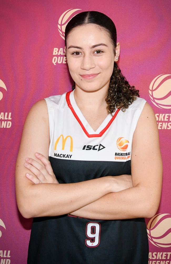 Basketball Queensland North U16 Girls player Cheyenne Bobongie. Picture: Basketball Queensland