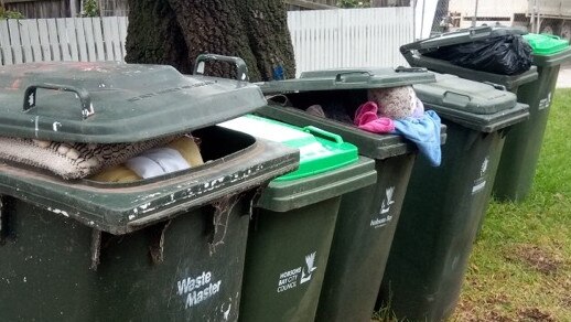 Hobsons Bay council’s response to overflowing bins has ruffled residents’ feathers.