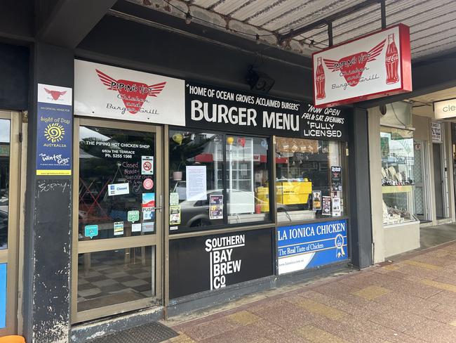 Piping Hot Chicken and Burger Grill in Ocean Grove.