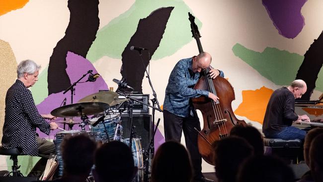 The Necks performing in the Utzon Room in a four-night residency at the Opera House. Picture: Clare Hawley