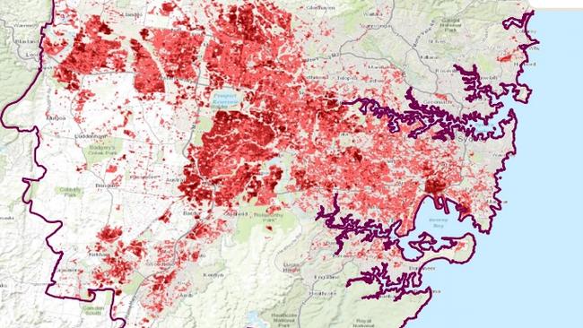 A study by the University of Western Australia and RMIT found areas in Sydney’s west have a significantly stronger urban heat island effect than in more affluent eastern areas of the city.