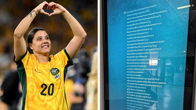 Australia is in awe of what the Matildas have achieved. Picture: Supplied