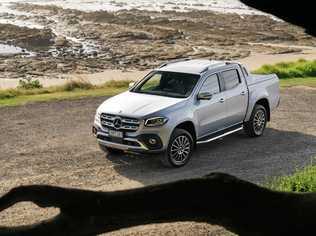 The 2019 Mercedes Benz X-Class V6 X350d.