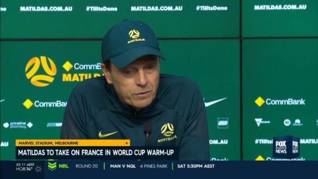 Matildas take on France in WC warm-up