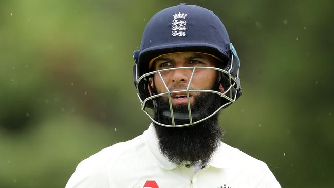 Moeen Ali of England. (Photo by Will Russell/Getty Images)