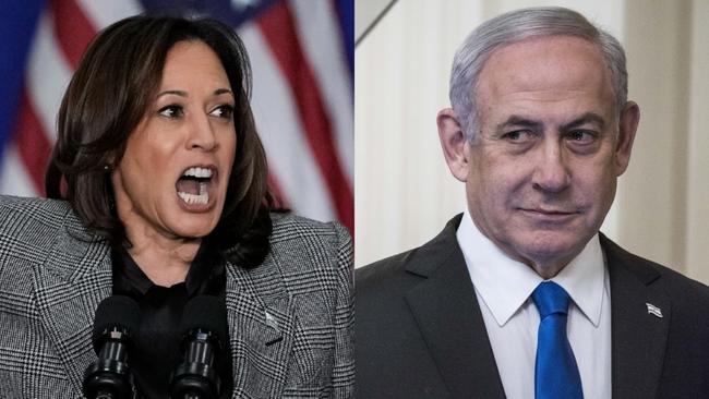 Kamala Harris criticised for not attending Benjamin Netanyahu’s ...