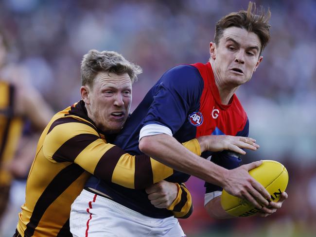 Bailey Fritsch bagged four goals against James Sicily. Picture: Michael Klein