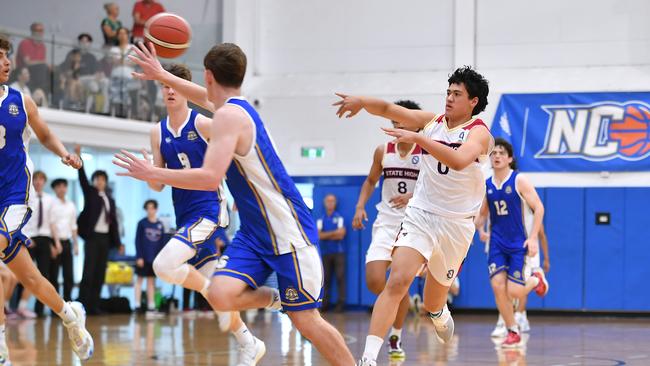 Nudgee V BSHS. Basketball.Saturday September 7, 2024. Picture, John Gass