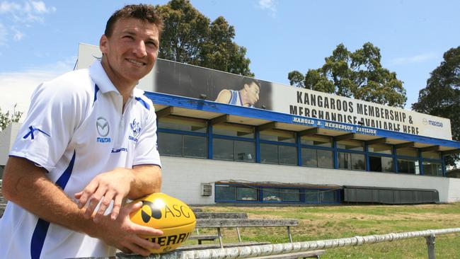 Harvey was named North Melbourne captain at the end of 2008.