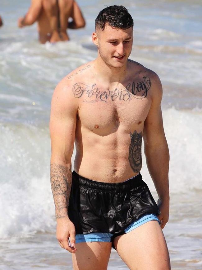 Cronulla player Bronson Xerri.