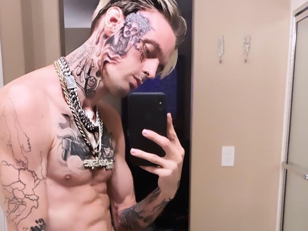 Aaron Carter died in November. Picture: Instagram.