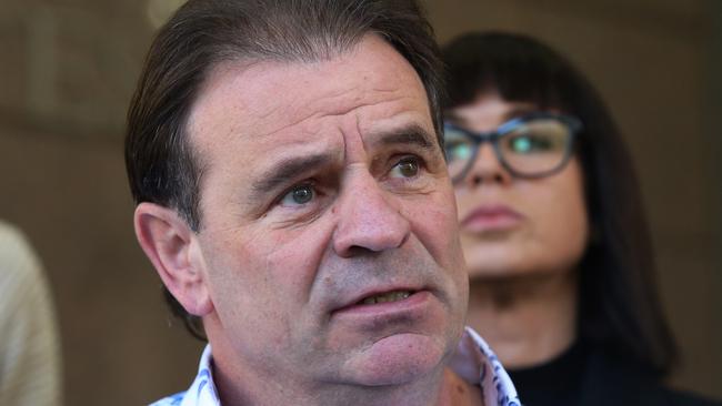 CFMMEU secretary John Setka says he will try to swear less. Picture: David Crosling