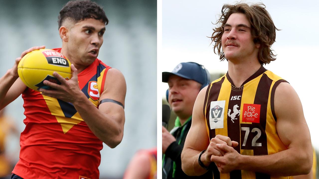 AFL mid-seaosn draft: Tyson Stengle and Jai Newcombe.