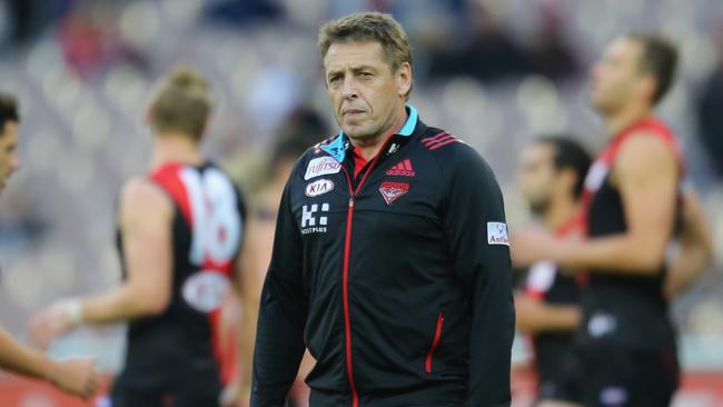 Danny Frawley says Mark Thompson wasn’t the right choice to coach Essendon. Picture: Getty Images