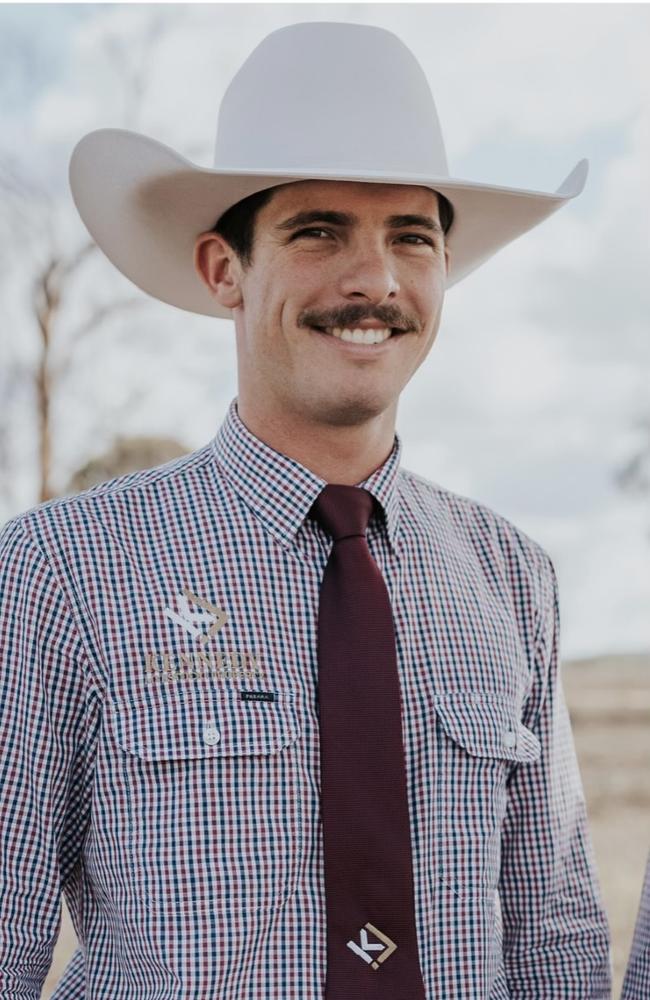 Livestock auctioneer Patrick Luck. Photo: Supplied