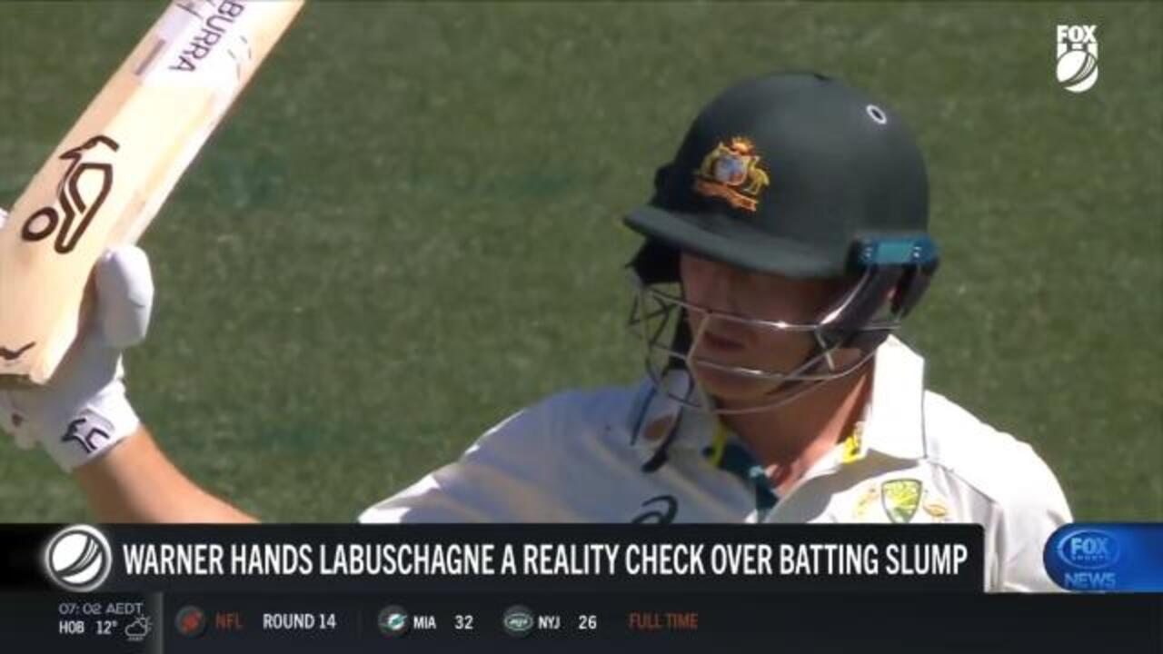 Warner hands Marnus reality check