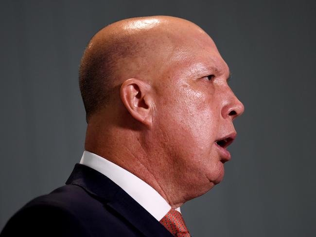 Peter Dutton has backed a royal commission into veteran suicide. Picture: NCA NewsWire/Dan Peled