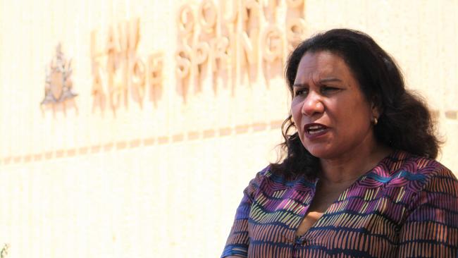 NT Aboriginal Justice Unit director Leanne Liddle said she was ‘devastated to see the fear and despair and hopelessness in the faces and voices of Aboriginal people’. Picture: Jason Walls