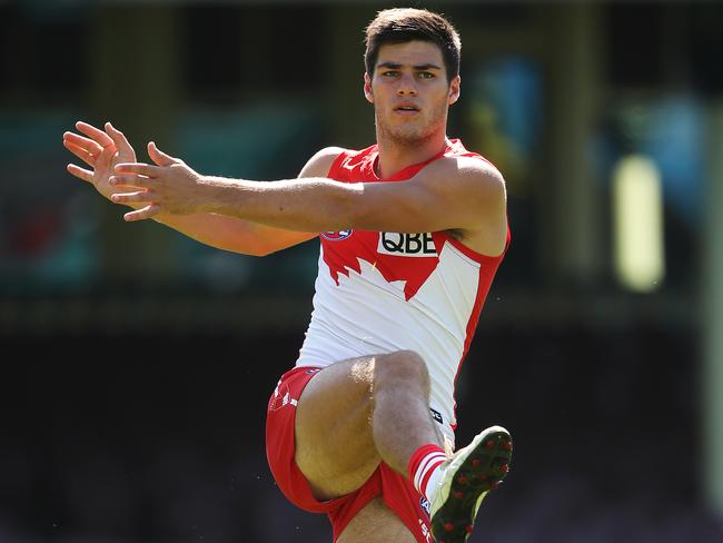Sydney Swans rookie list player Lewis Melican. picture. Phil Hillyard