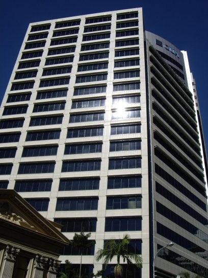 The 19-storey offer tower at 175 Eagle Street will be purchased from Charter Hall. Picture realcommercial.com.au