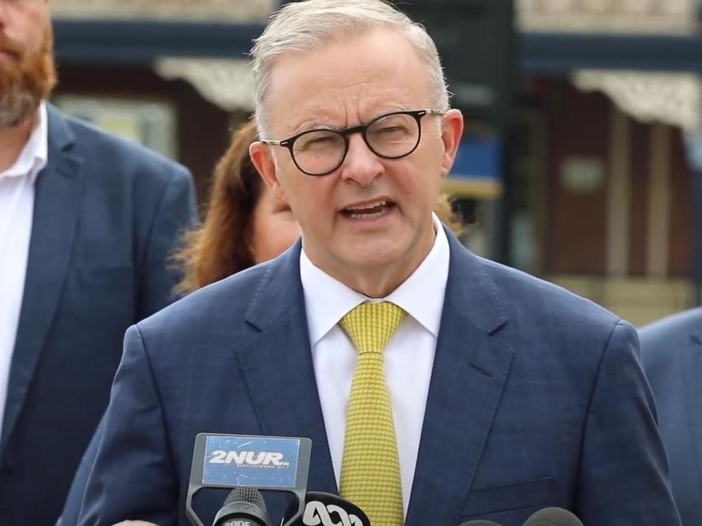 Anthony Albanese pictured at Kurri Kurri. Picture: Supplied