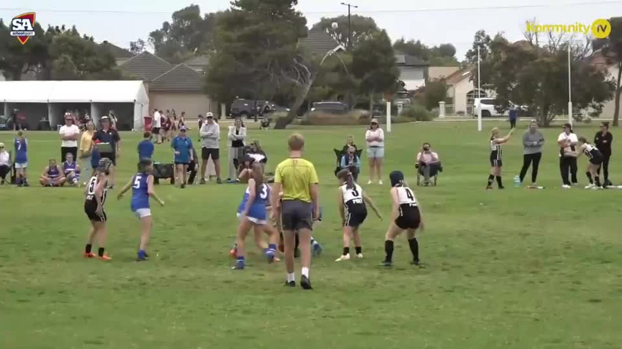 Replay: Airport v  Port (Div 1) - 2024 Sapsasa Girls Footy Carnival Day 2