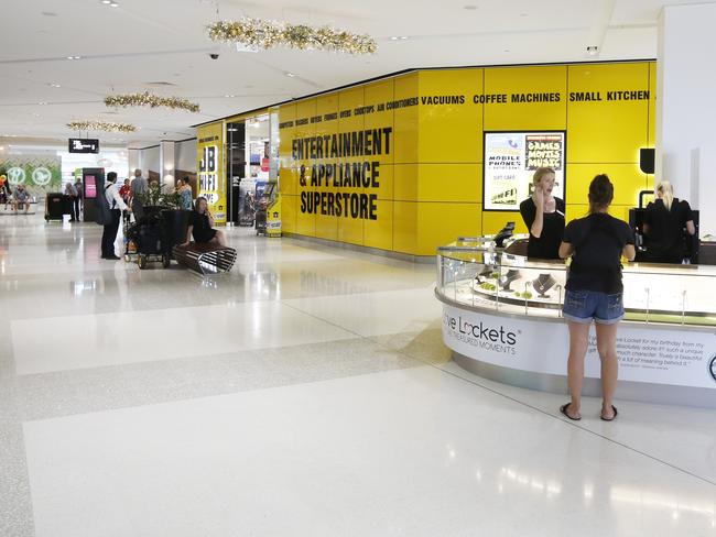 The first stage of Pacific Fair's redevelopment opening. New JB Hi Fi store. Picture: JERAD WILLIAMS