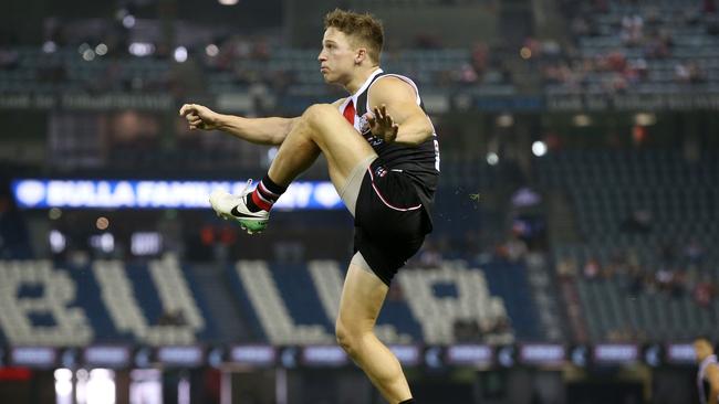 Jack Billings came in for criticism last year for his woes in front of goal. Picture: Michael Klein. 