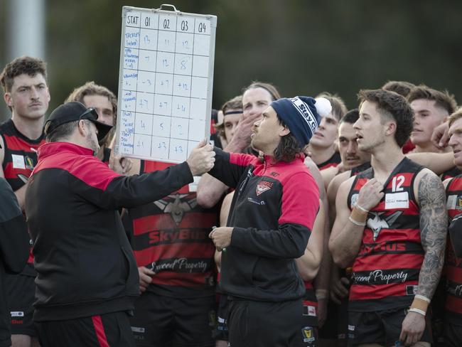 Allen Christensen coach Lauderdale for three seasons before making the move across to Hobart. Picture: Chris Kidd