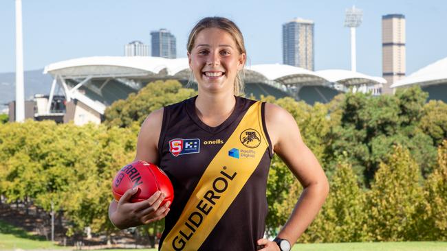 SANFL Women's season preview pic.Glenelg Ã¢â¬â Poppy Scholz13th February 2024 - Picture: Brett Hartwig