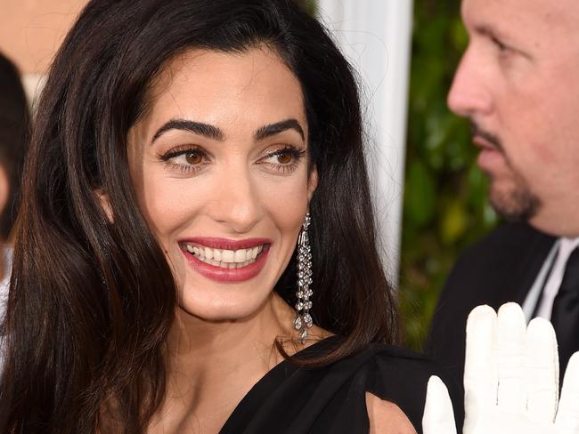 BEVERLY HILLS, CA - JANUARY 11: Lawyer Amal Alamuddin Clooney attends the 72nd Annual Golden Globe Awards at The Beverly Hilton Hotel on January 11, 2015 in Beverly Hills, California. (Photo by Jason Merritt/Getty Images)