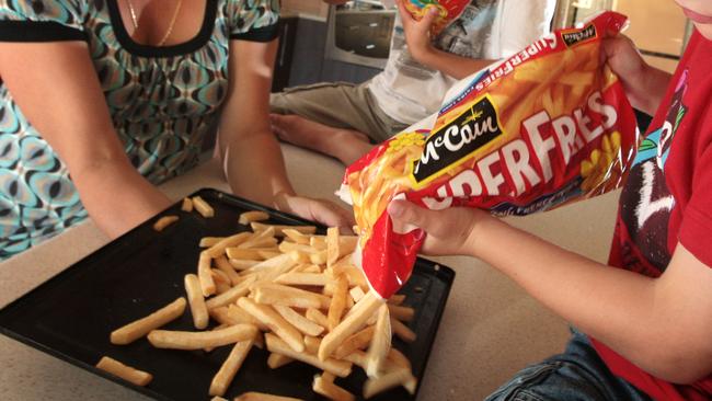 Frozen fries are an easy-bake freezer staple in many Aussie households.