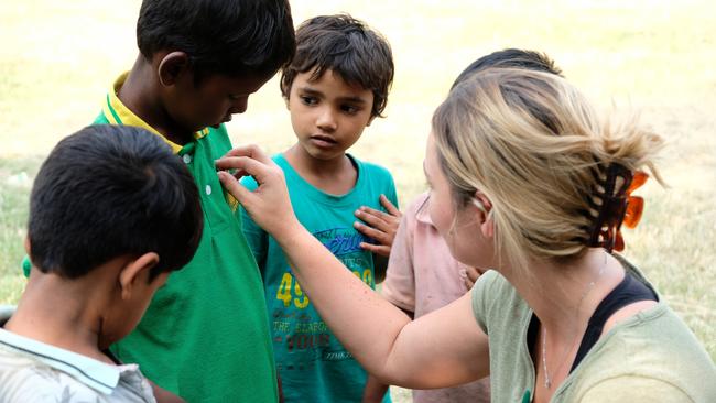 The kids are polite, courteous and enthusiastic. Photo: Whitney Taylor