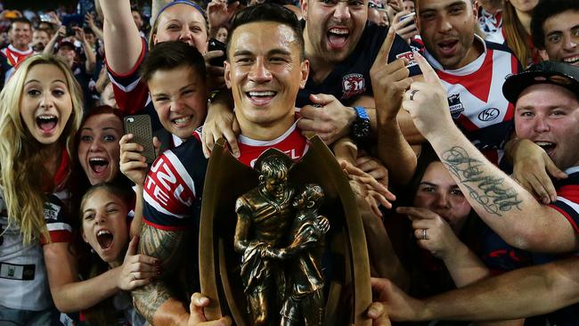 Rumours swirled that Sonny Bill Williams would return to the Roosters but he has put paid to those. Pic Brett Costello