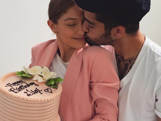 Exes Gigi Hadid and Zayn Malik. Picture: @gigihadid/Instagram