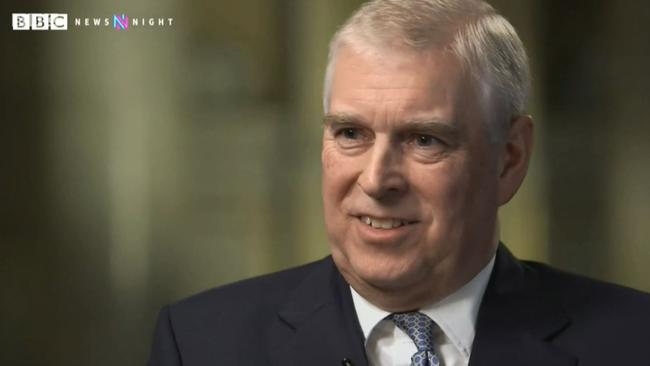 A Buckingham Palace source said Andrew’s interview with the BBC would ‘go down as one on single worst PR moves in recent history’. Picture: BBC