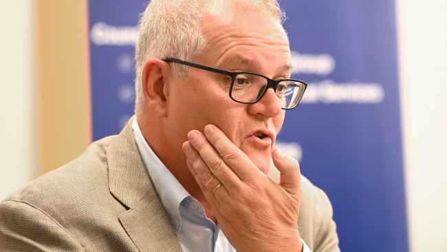 Prime Minister Scott Morrison said there is “great concern” across the Pacific family in the wake of China’s potential new military pact with the Solomon Islands. Picture: NCA NewsWire / Jeremy Piper