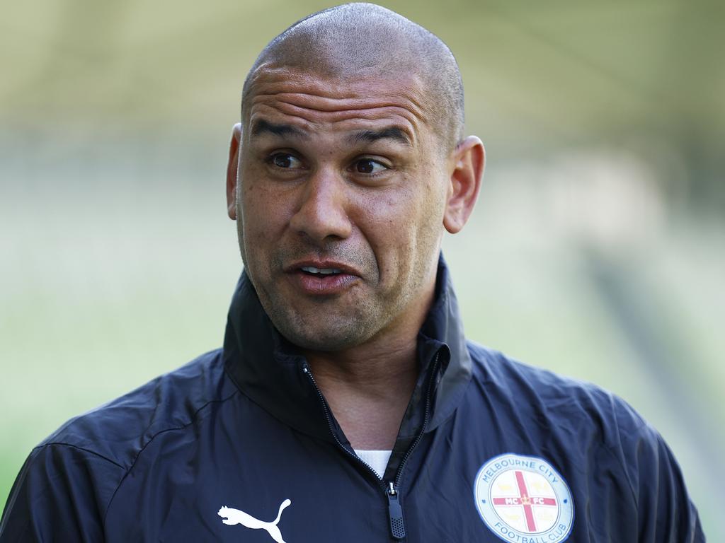 Melbourne City coach Patrick Kisnorbo says his club has been ravaged by Covid. Picture: Getty Images