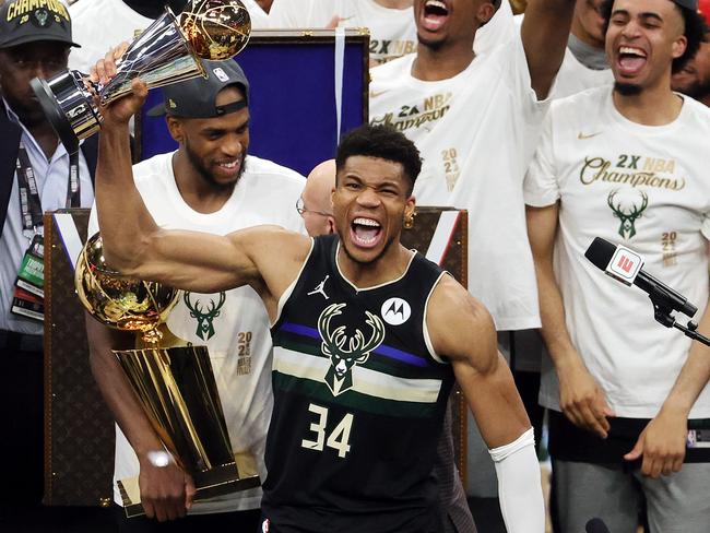 Giannis Antetokounmpo can add NBA champion and Finals MVP to his bulging resume. (Photo: Jonathan Daniel/Getty Images/AFP)